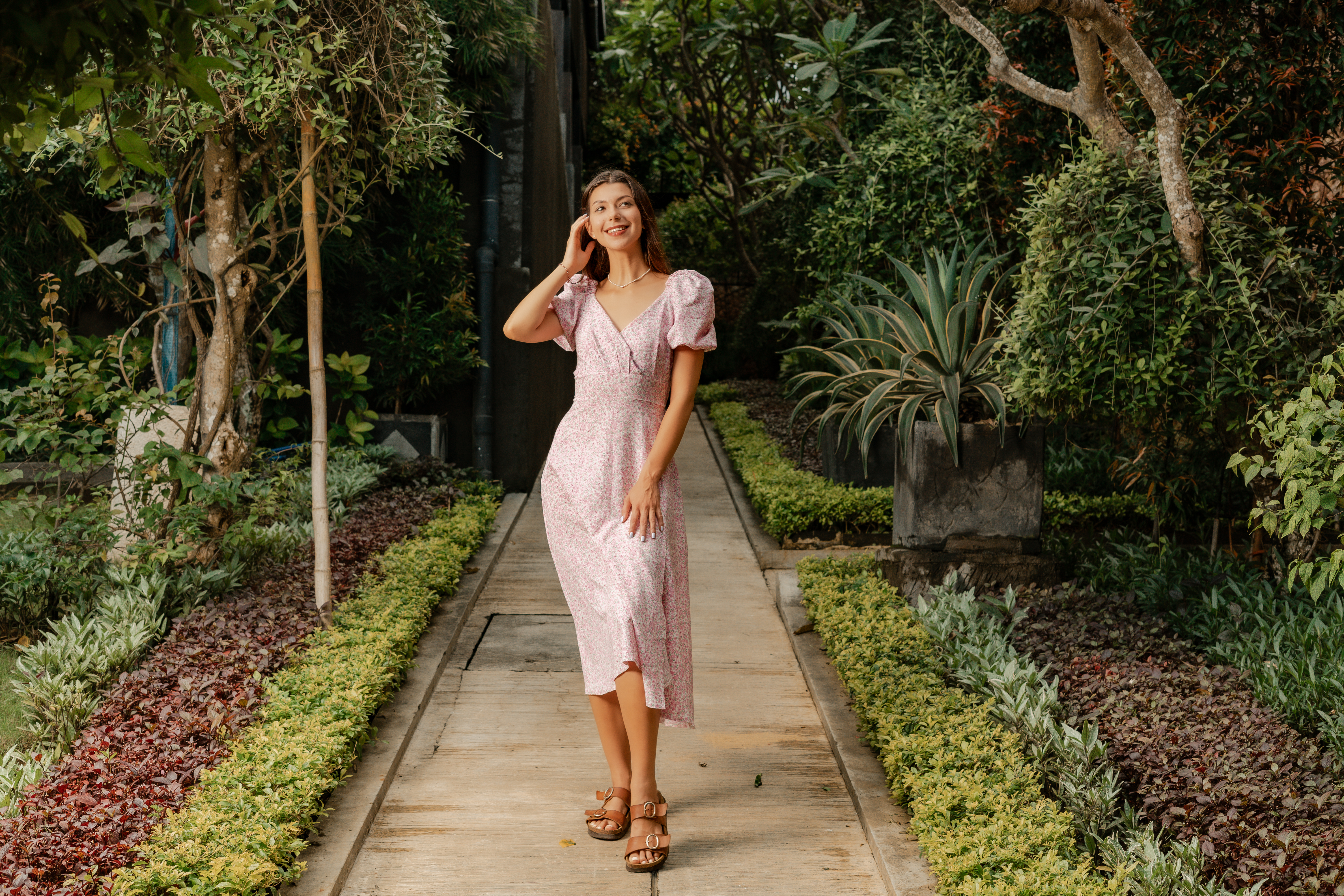 Green lush in the centre of Agranusa Signature Villa